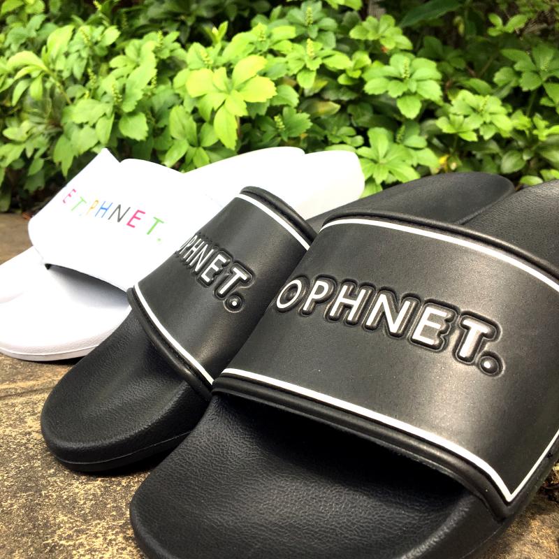  SOPHNET. / LOGO SANDALS 