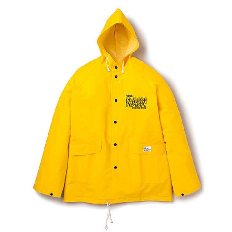 BEDWIN RAIN COAT "GARY":YELLOW !!