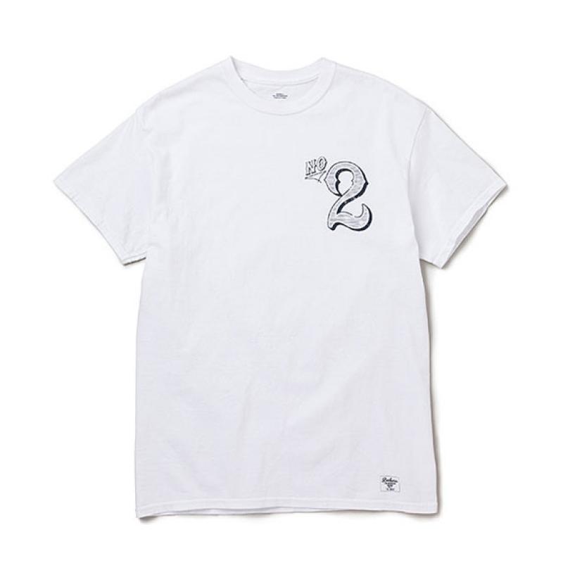 BEDWIN S/S PRINT T "LEONE":WHITE !!