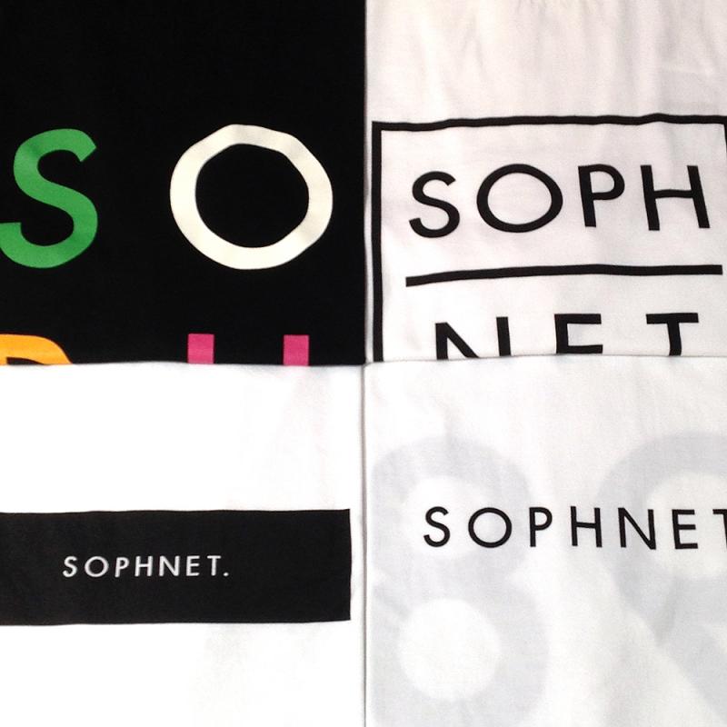  SOPHNET. / PRINT TEE 