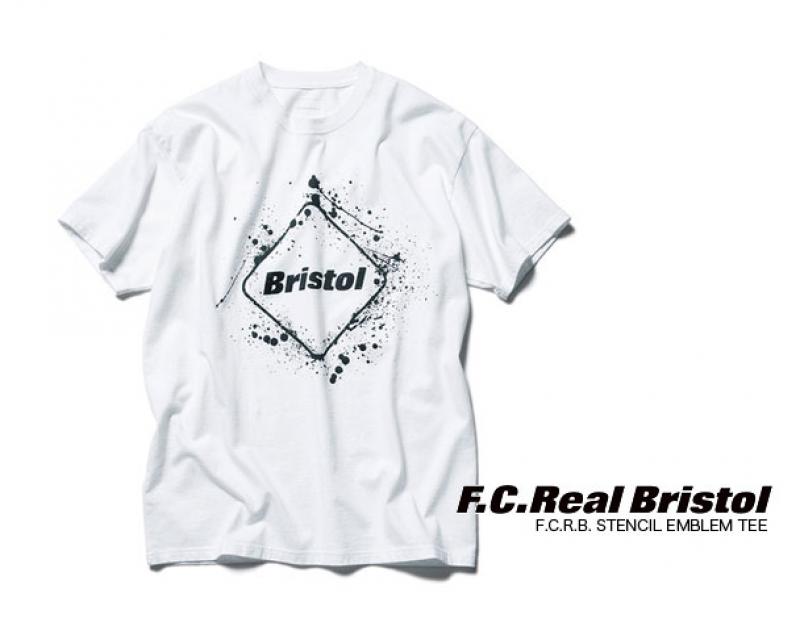 F.C.R.B. STENCIL EMBLEM TEE