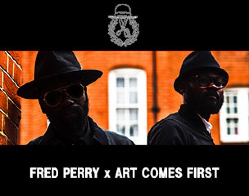 FRED PERRY x ART COMES FIRST