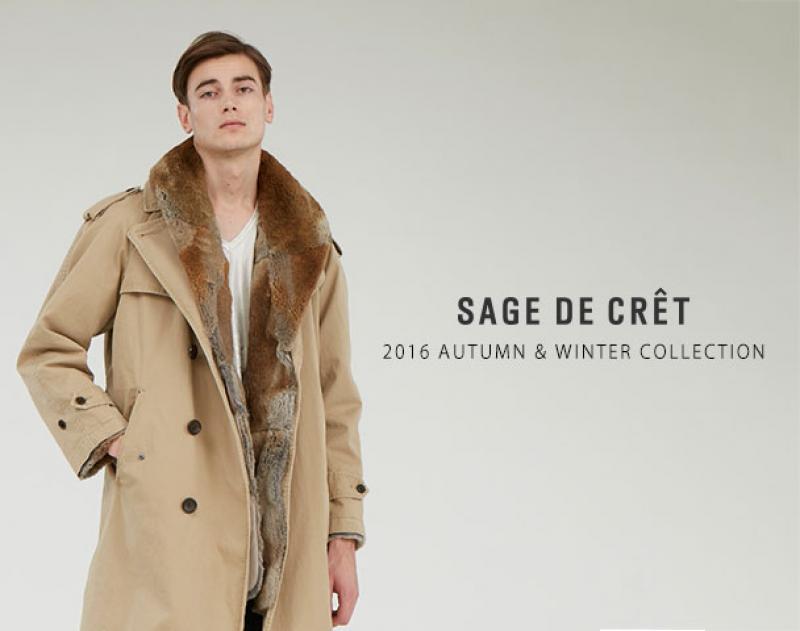 SAGE DE CRET / 16AW COLLECTION START!!!