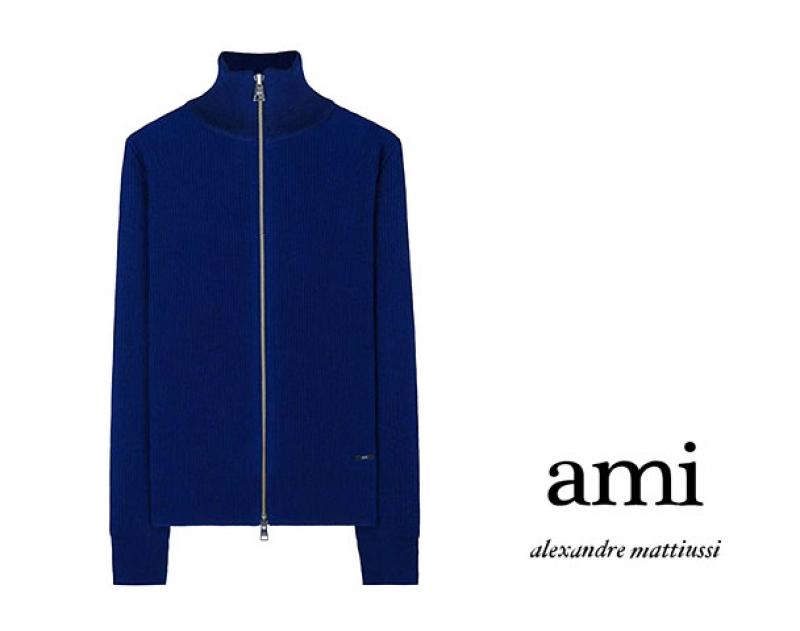 AMI alexandre mattiussi  2016-2017AW "ZIPPED KNIT JACKET"