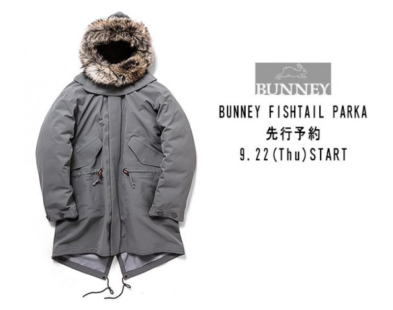 <BUNNEY>  FISHTAIL PARKA  ͽ 9.22(Thu) START!! 