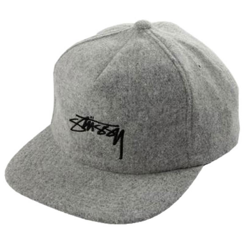 Stussy Smooth Stock Melton Strapback