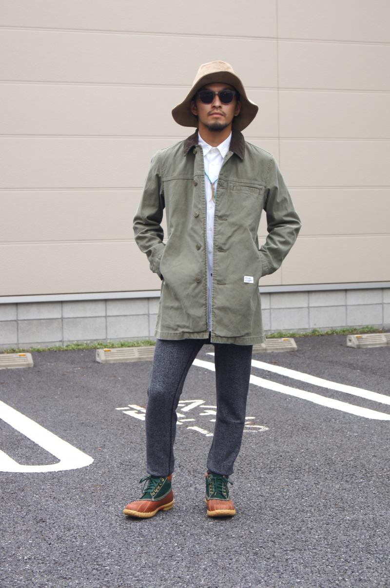 BEDWIN & THE HEARTBREAKERS - SOUTIEN COLLAR COAT FD "SLOVAK"