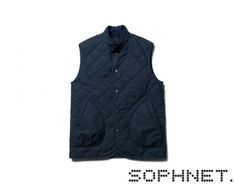 SOPHNET./QUILTING VEST