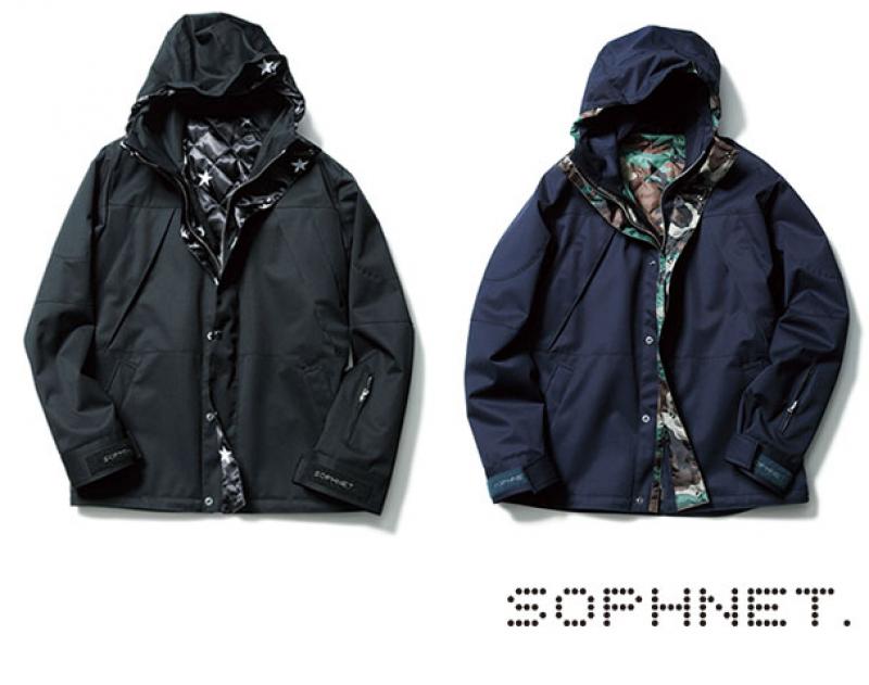 SOPHNET. 2016-2017 AUTUMN&WINTER [2 LAYER WOOL MOUNTAIN PARKA¾]