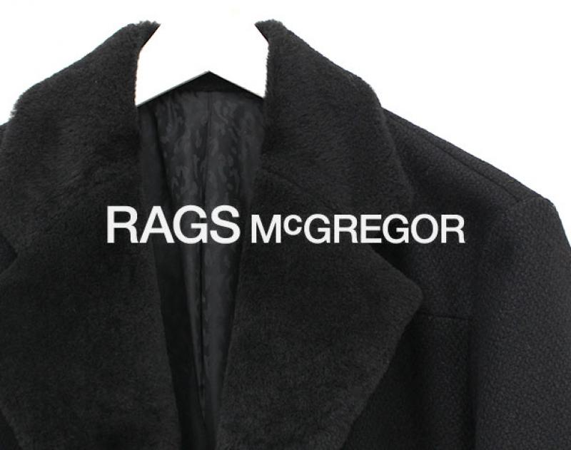 Rags McGREGOR / ƥ "MOUTON LAPEL WOOL COAT"