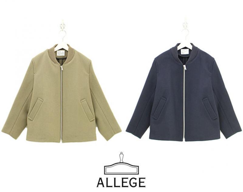 ALLEGE FW16-17/MELTON BLOUSON 