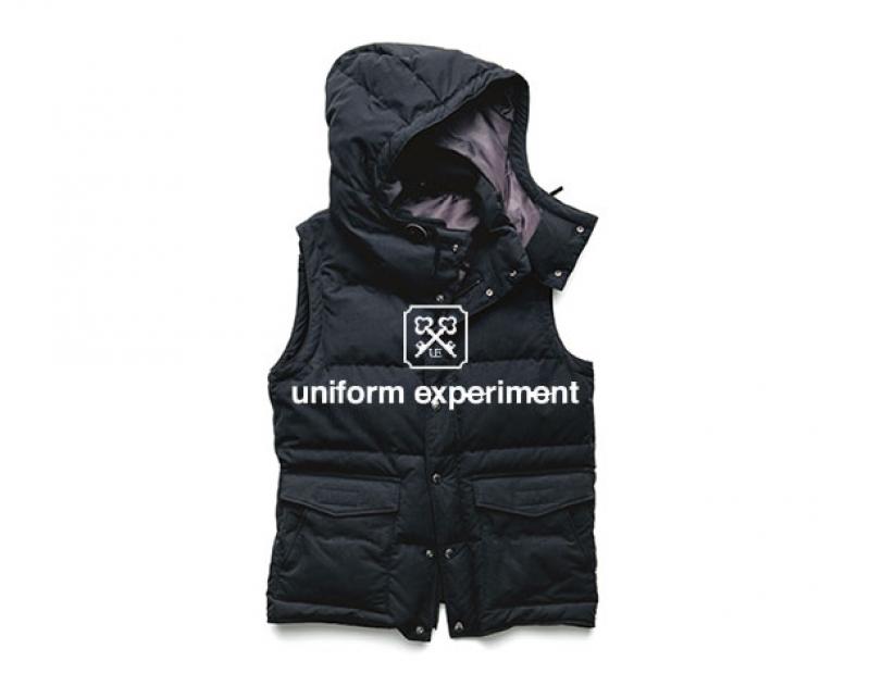 uniformexperiment 2016-2017AW[HOODED DOWN VEST]