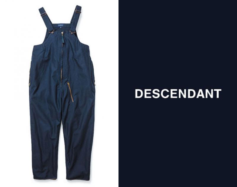 DESCENDANT / "D-1201 / SATIN TROUSERS" 