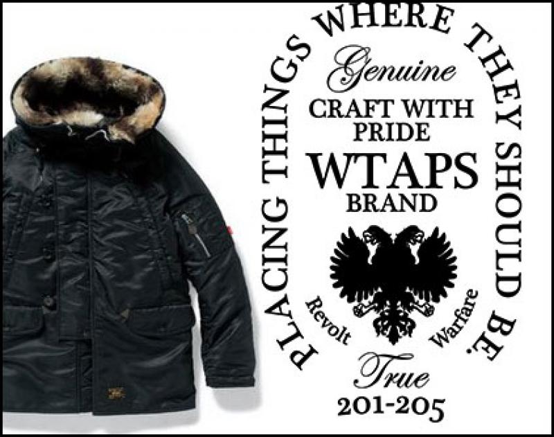 WTAPS / ƥ "N-3B / JACKET. NYLON. TWILL"