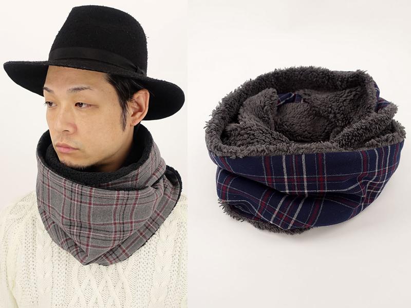 ICHIMILE GRATORYstripe flano snood / ȥ饤ץեΥ̡(7,560)