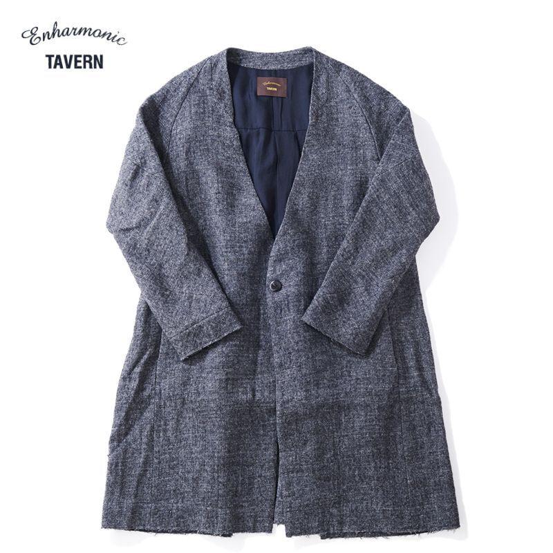 Enharmonic TAVERN Twist SleeveLong Coat