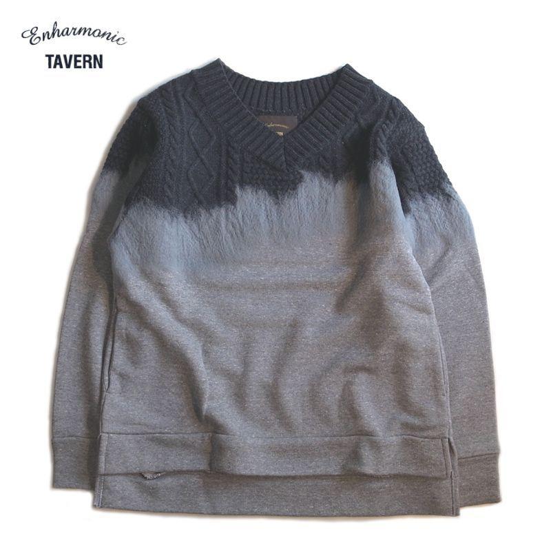 Enharmonic TAVERN Graphical Mixing Knit