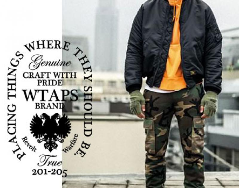 WTAPS / SPOTITEM "DESIGN LS 02 / TEE. COTTON"