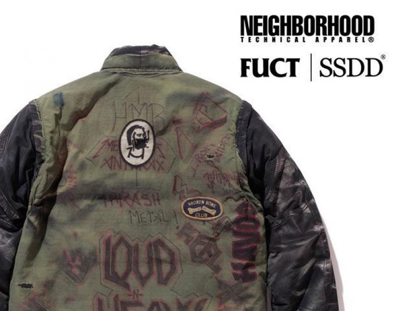 NEIGHBOR HOOD x FUCT SSDD եܥ졼󥢥ƥ