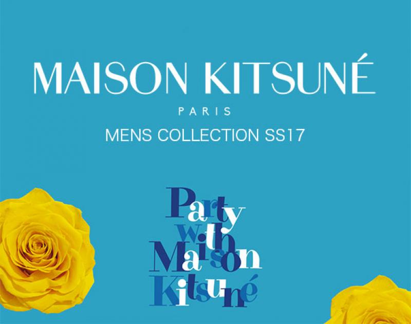 MAISON KITSUNE MENS COLLECTION SS17 START !! http://www.makes.jp/fs/makes/c/MAISON-KITSUNE_m