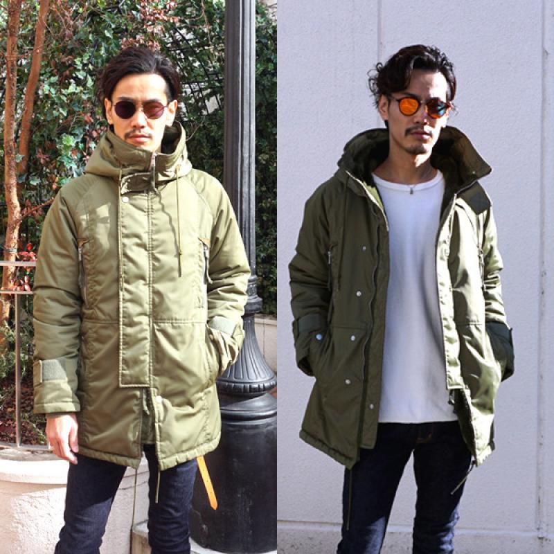  nonnative / TROOPER HOODED BOA COAT 