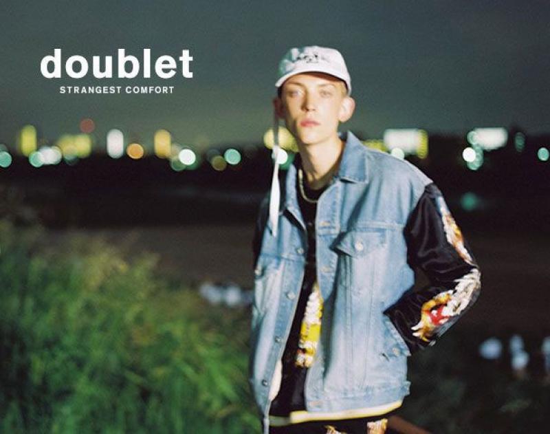 doublet / ƥ "CUSTOMIZED DENIM BLOUSON BLEACH"