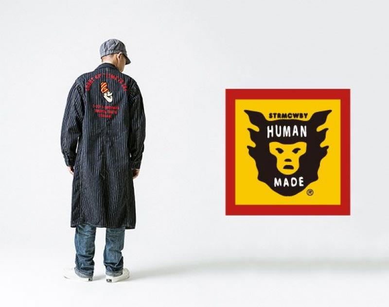 HUMAN MADE  2017SPRING-SUMMER MENS COLLECTION  "CURRY UP SHOP COAT"...¾ 