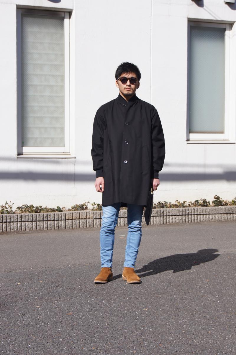 N.HOOLYWOOD - LONG MA-1 COAT.