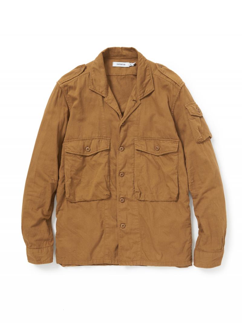  nonnative / ROAMER SHIRT C/S TWILL OVERDYED 