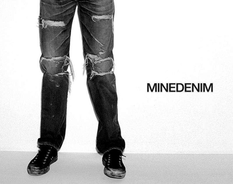 MINE DENIM / 奢ƥ "Standard Taperd 5pocket M"