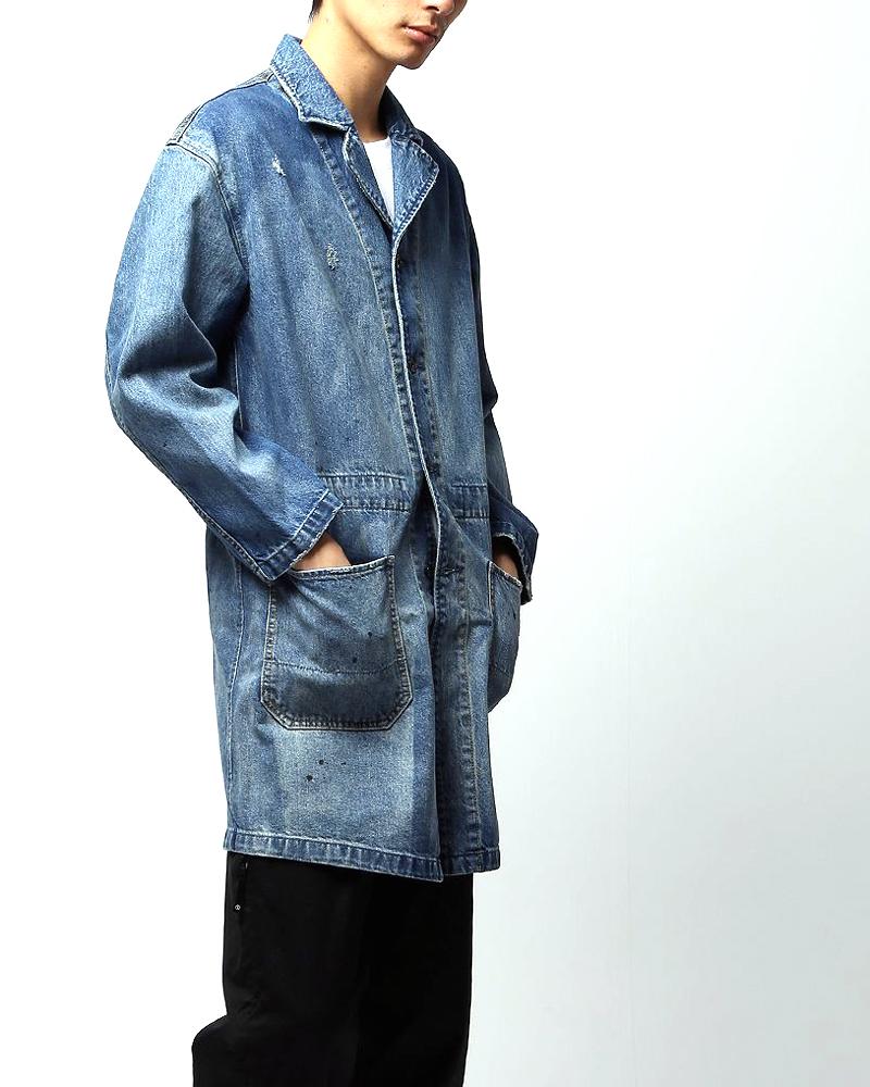  DENIM BY VANQUISH & FRAGMENT / denim coat 