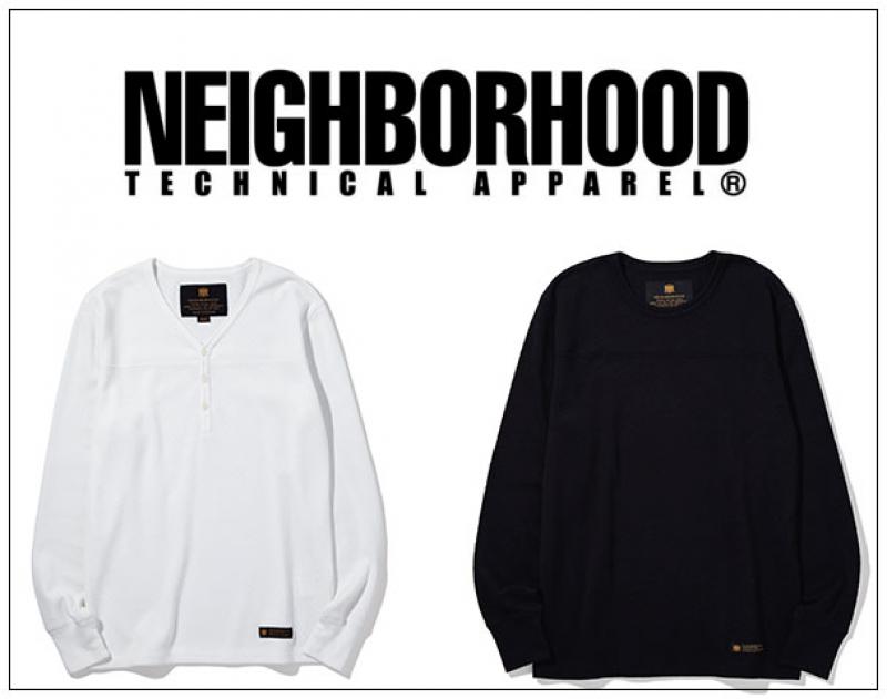 NEIGHBOR HOOD / 奢ƥ "M-WAFFLE / C-HENLEY . LS"