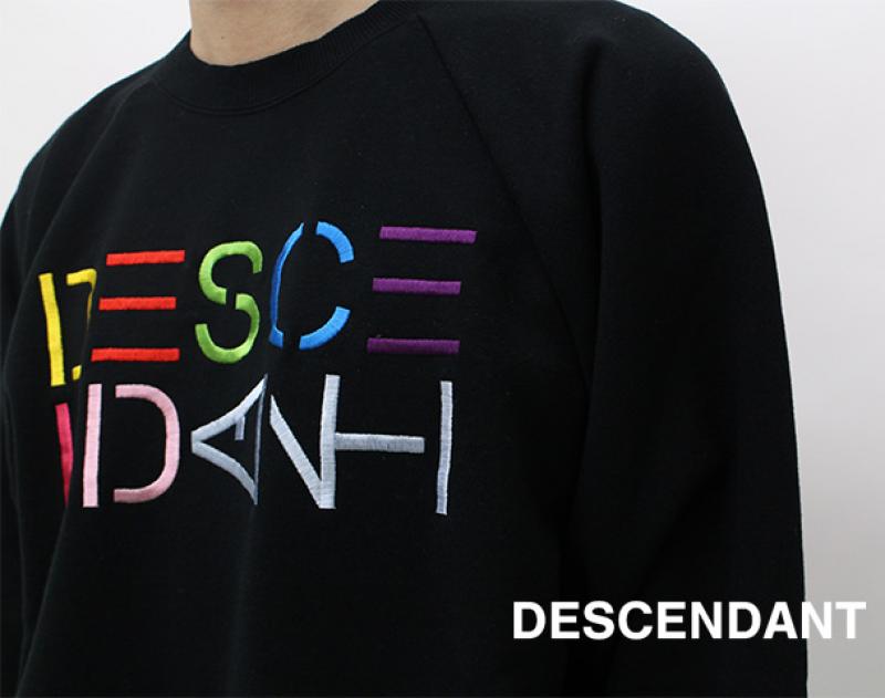 DESCENDANT / 奢ƥ "SONS HOMME / CREW NECK SWEATSHIRT"