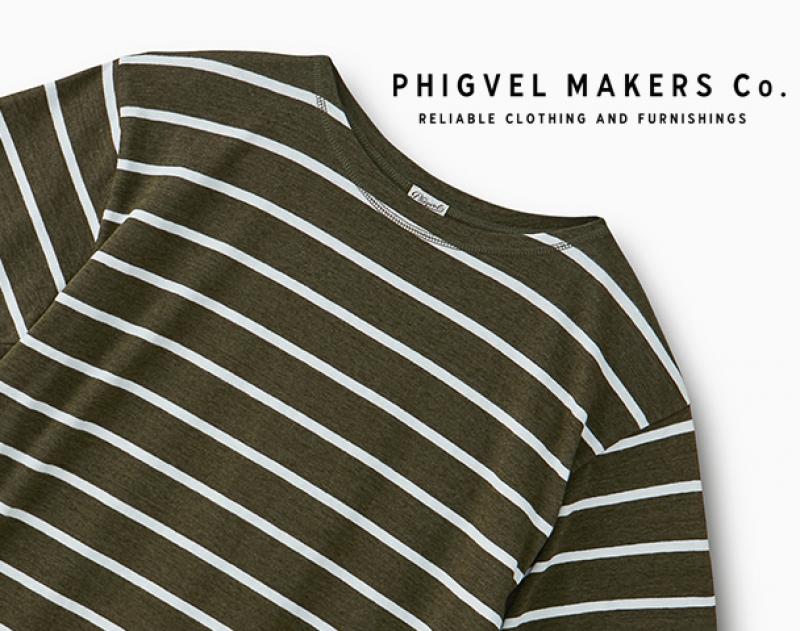 PHIGVEL / 奢ƥ "BORDER S/S TOP"