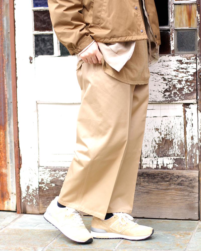  SOPHNET. / WIDE ANKLE CUT PANT 