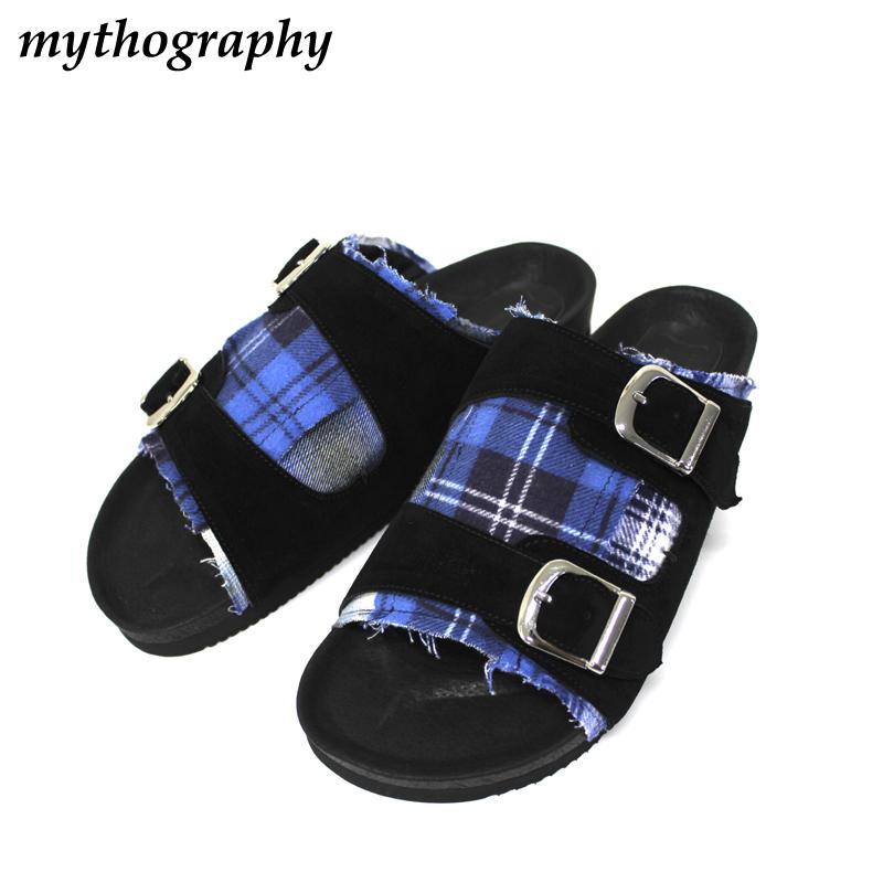 mythography  Double Belt Sandal -Nel Shirt 