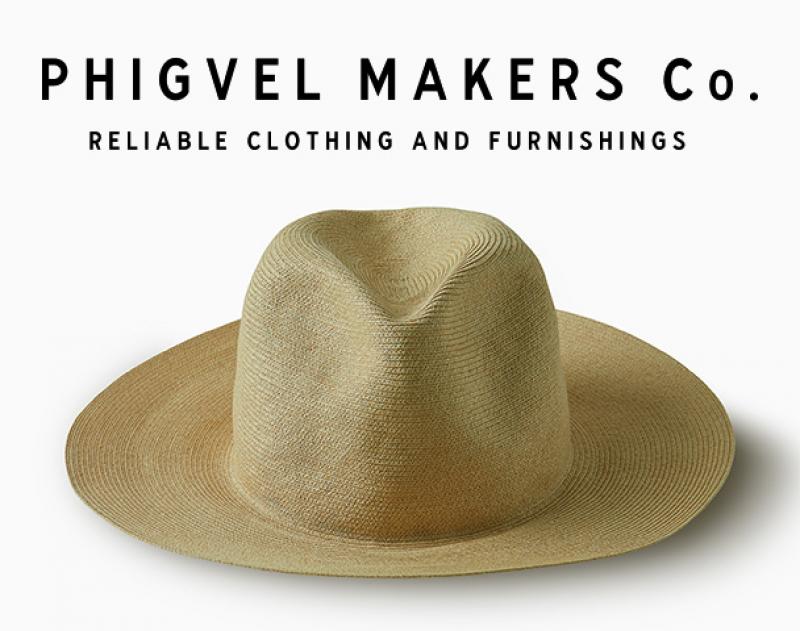 PHIGVEL / 奢ƥ "BRAID VOYAGER HAT"