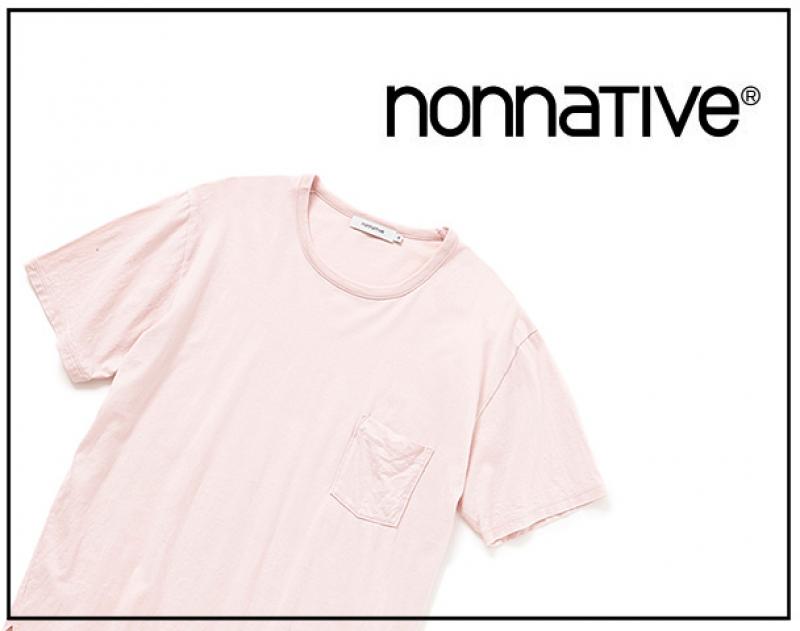 nonnative / 奢ƥ "TOURIST SHIRT COTTON BROAD GEOMETRIC PRINT"