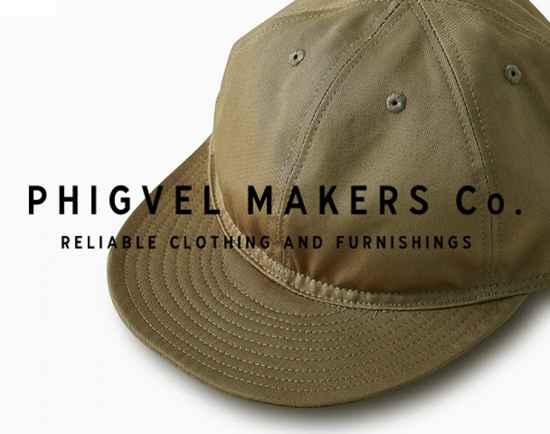 PHIGVEL / 奢ƥ "CHINO MECHANIC CAP"