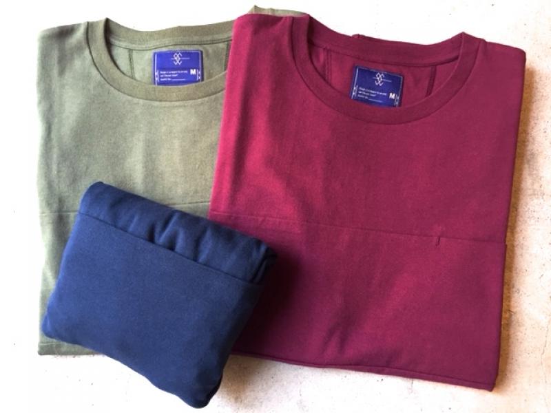 meanwhile  Single Jersey Packable Pocket Tee