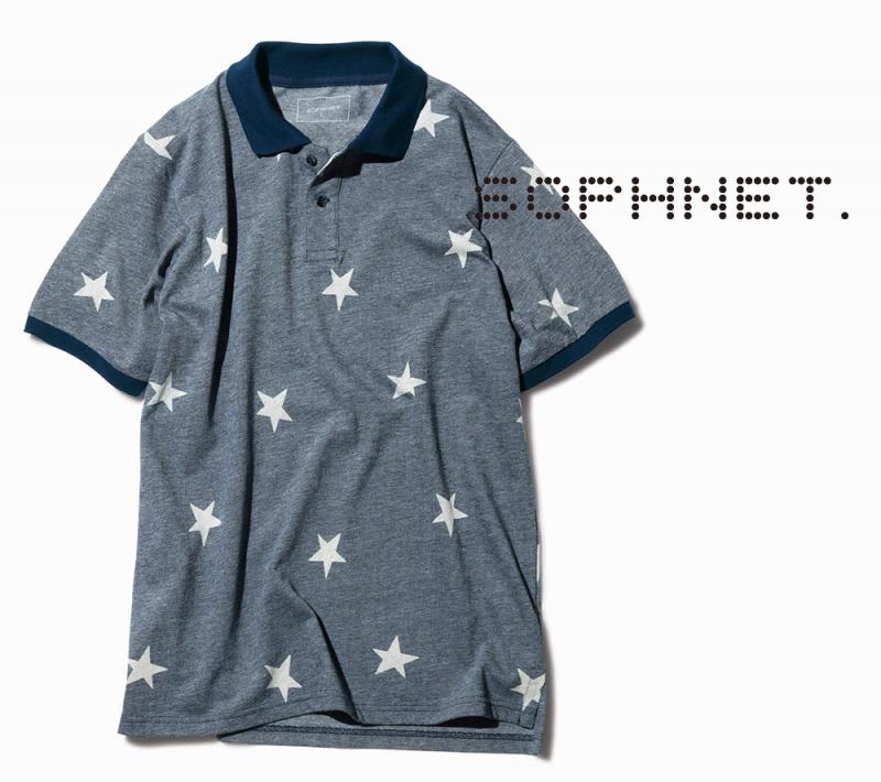 SOPHNET. 17/SS 奢ƥ "INDIGO STAR SEED STITCH POLO" and more