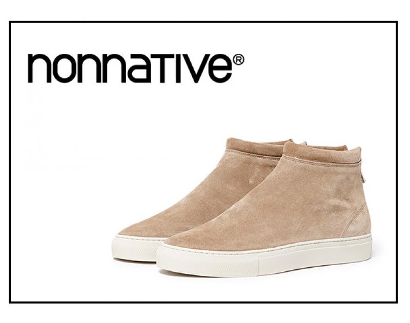 nonnative / ƥ "DWELEER TRAINER MID COW SUEDE"