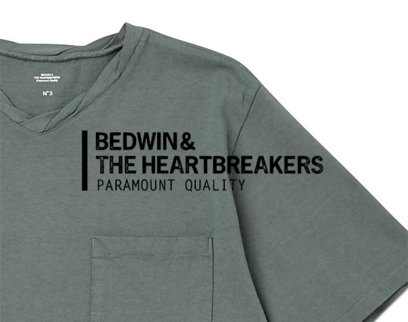 BEDWIN &THE HEARTBREAKERS / ƥ "S/S V-NECK POCKET T "ZIENTARA""