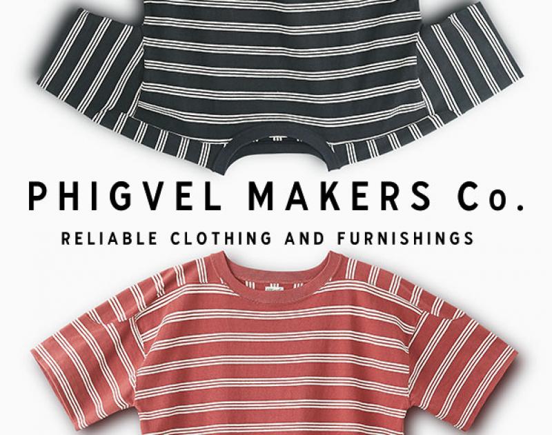 PHIGVEL / ƥ "BORDER S/S TOPS"