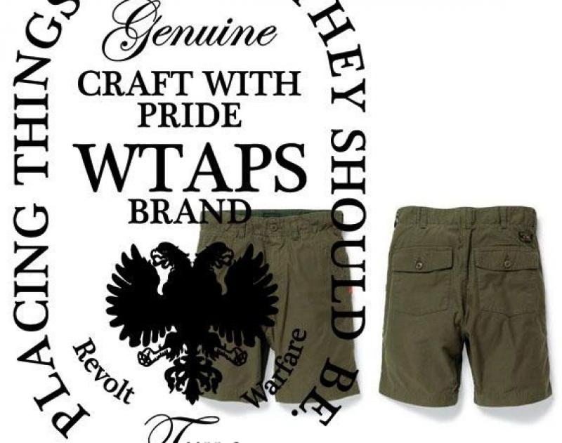 WTAPS / ƥ "BUDS. SHORTS / SHORTS. COTTON. SATIN"