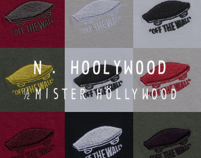 N.HOOLYWOOD / ƥ "N.HOOLYWOOD x VANS TEE"