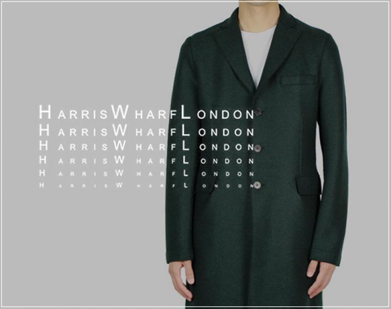 Harris Wharf London 17/AW Collection "Chester Coat Pressed Wool" and more