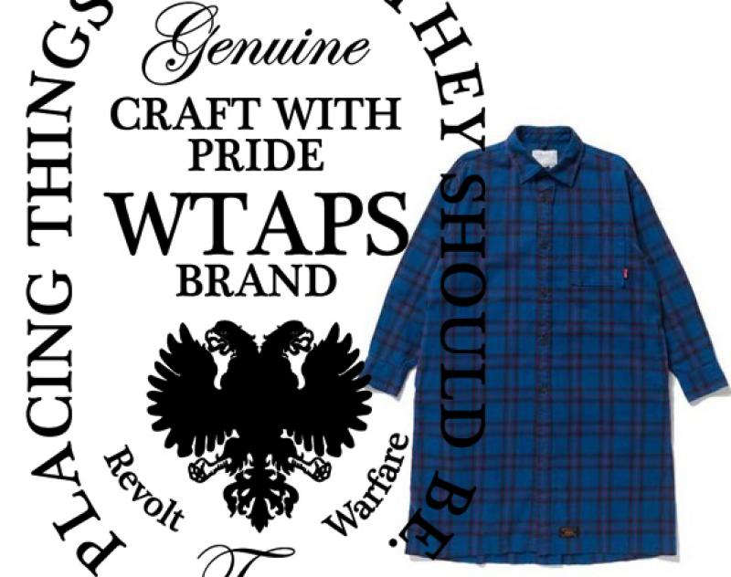 WTAPS / ݥåȥƥ "FROCK LS / SHIRT.COTTON.TEXTILE"