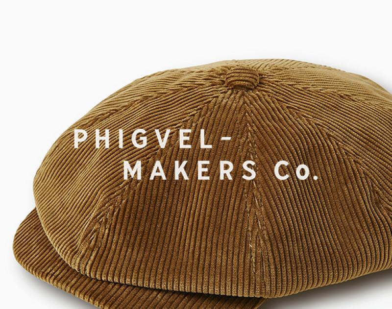 PHIGVEL / ƥ "CORDUROY CASQUETTE"