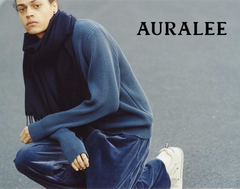 AURALEE / ƥ "SUPER FINE WOOL RIB KNIT BIG P/O"